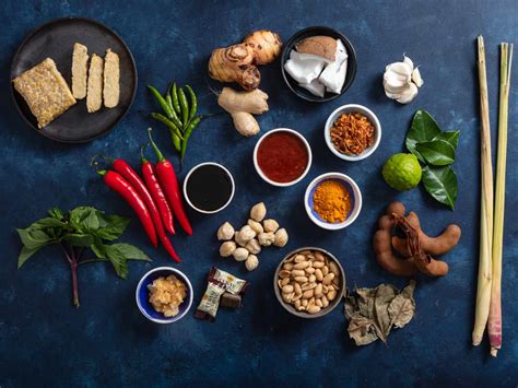common ingredients in indonesian food